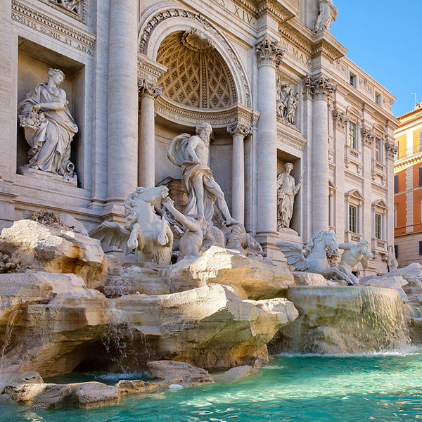 Площади и фонтаны Рима